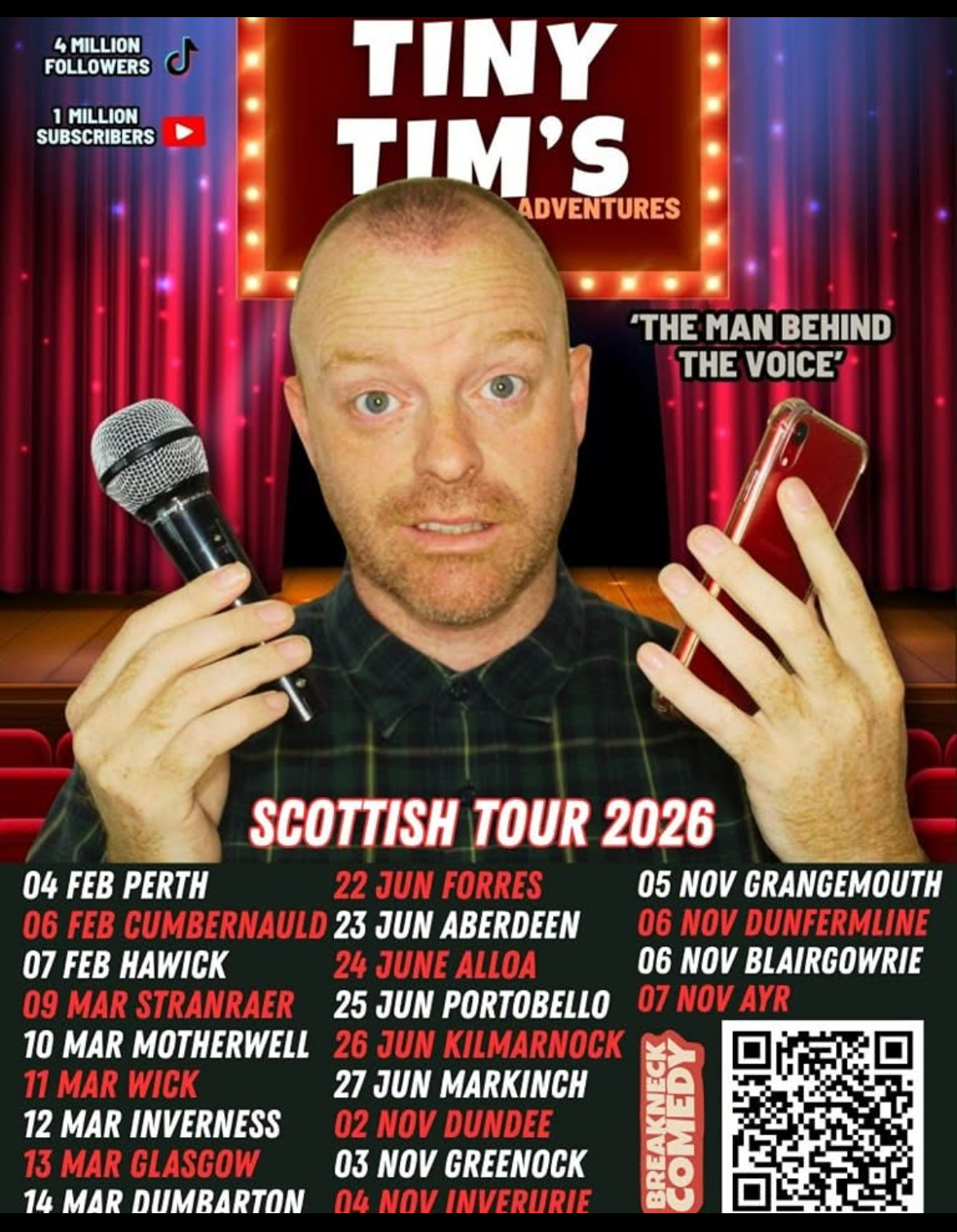 Breakneck Comedy - Tiny Tim